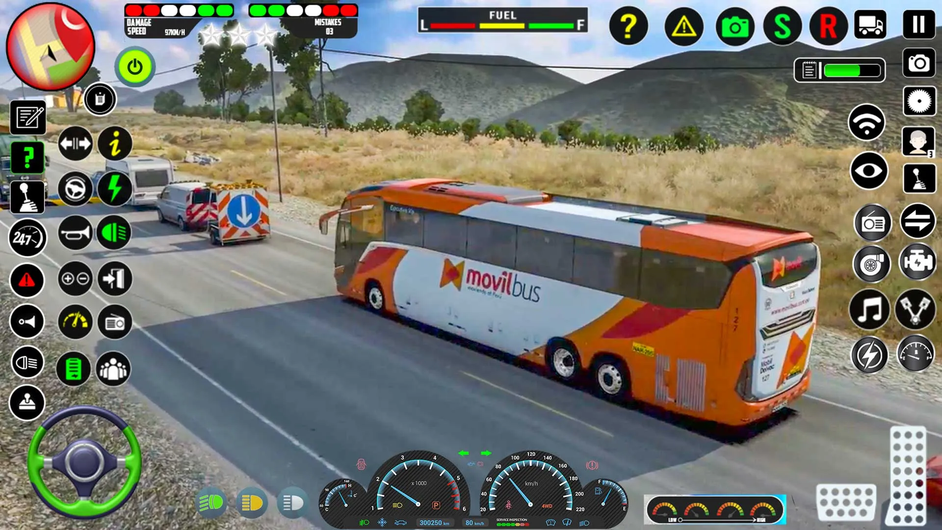 Coach Bus Driving 3D Bus Game | Indus Appstore | Screenshot