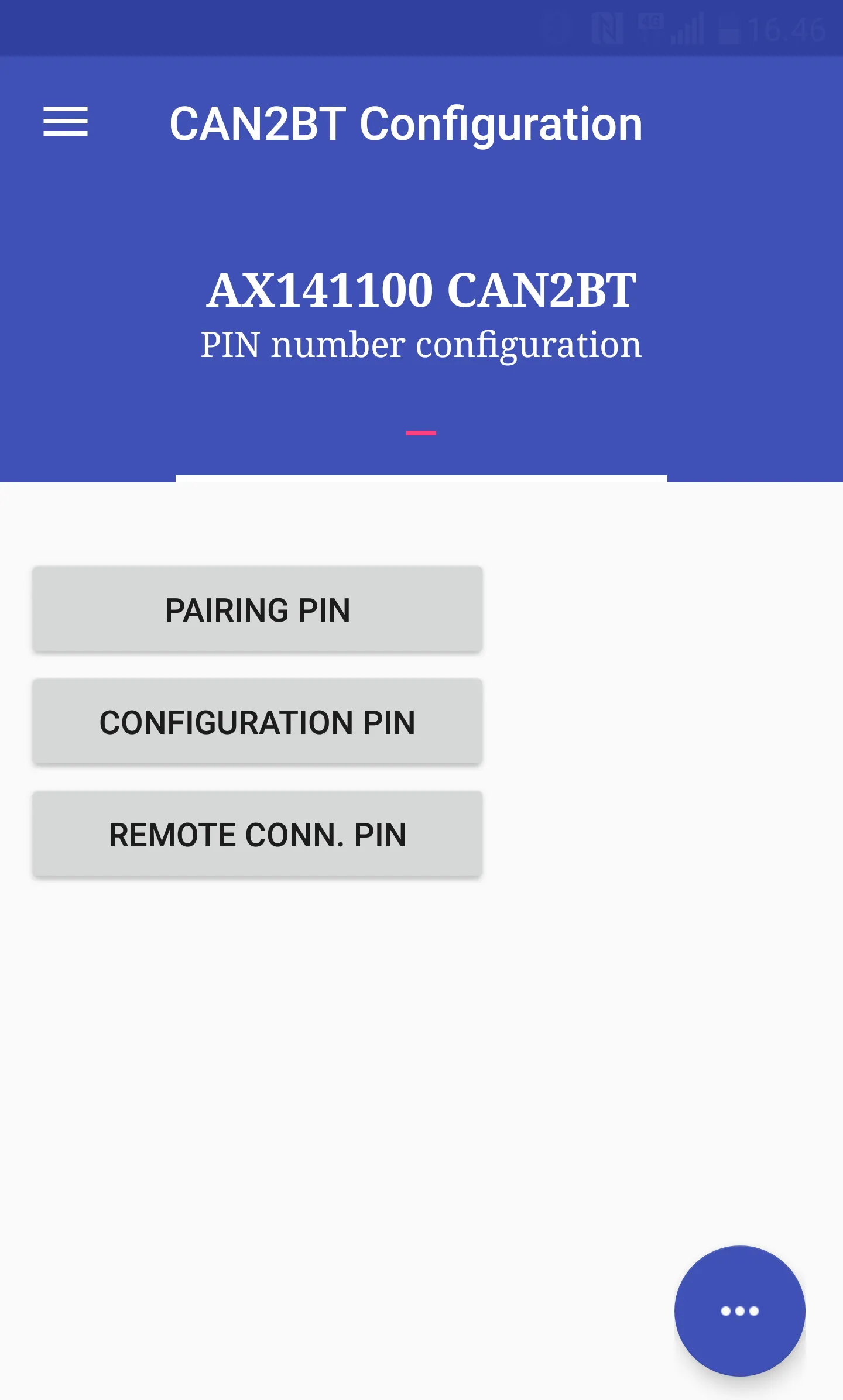 CAN2BT Configuration | Indus Appstore | Screenshot