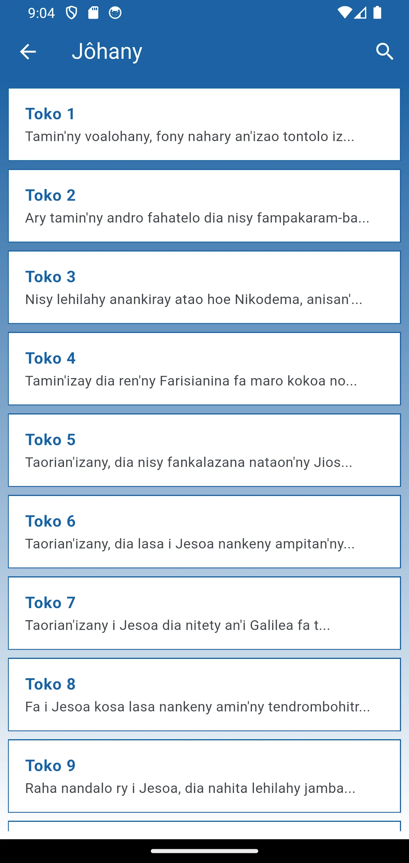 Baiboly Malagasy DIEM | Indus Appstore | Screenshot
