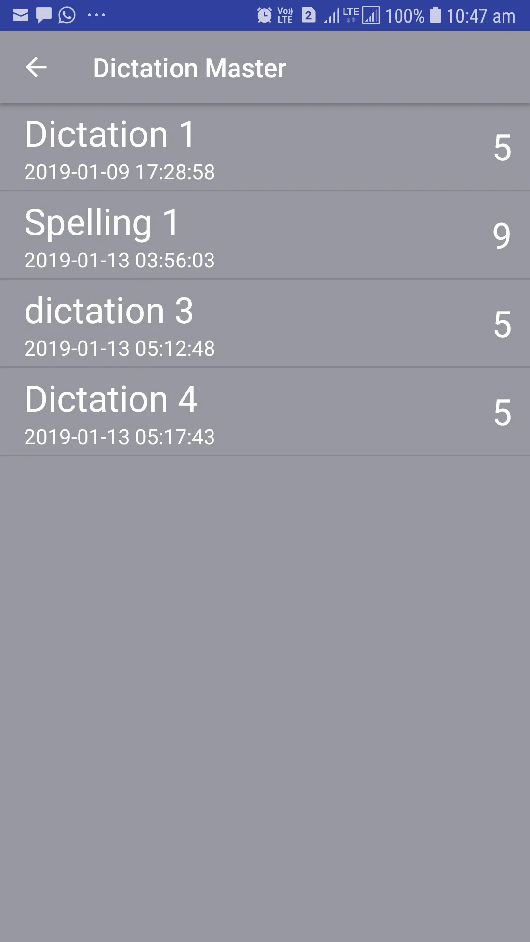 Dictation Master | Indus Appstore | Screenshot