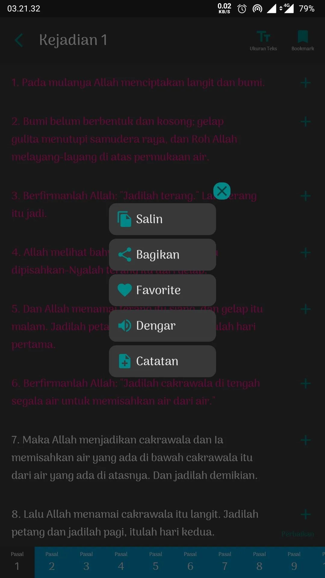 Alkitab : Terjemahan Baru | Indus Appstore | Screenshot