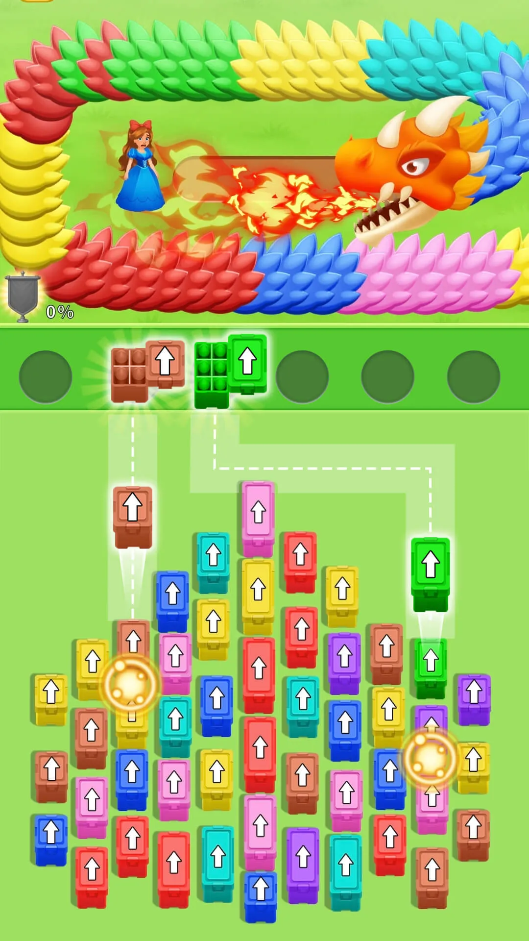 Save the Girl: Dragon Puzzle | Indus Appstore | Screenshot
