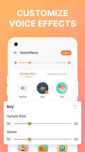 Voice Changer By Sound Effects | Indus Appstore | Screenshot