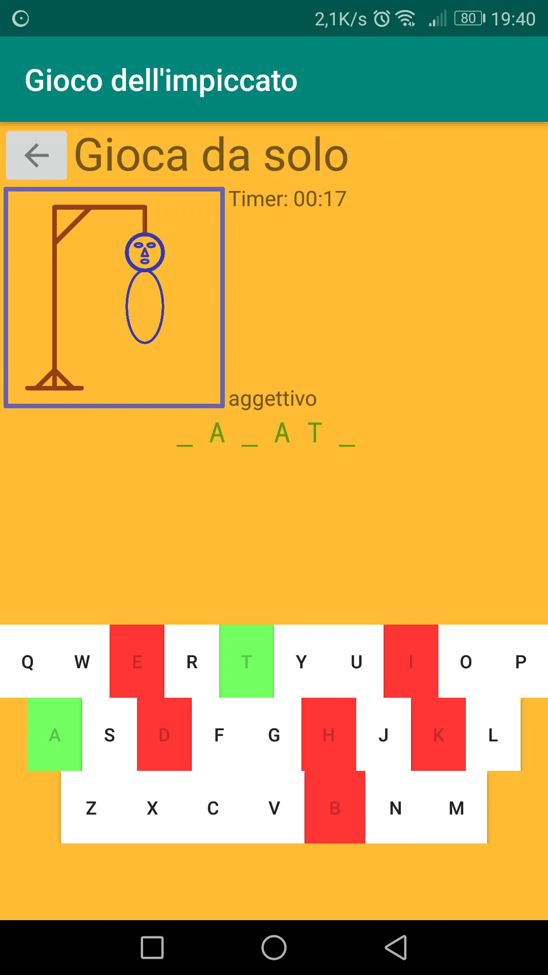 Hangman game | Indus Appstore | Screenshot