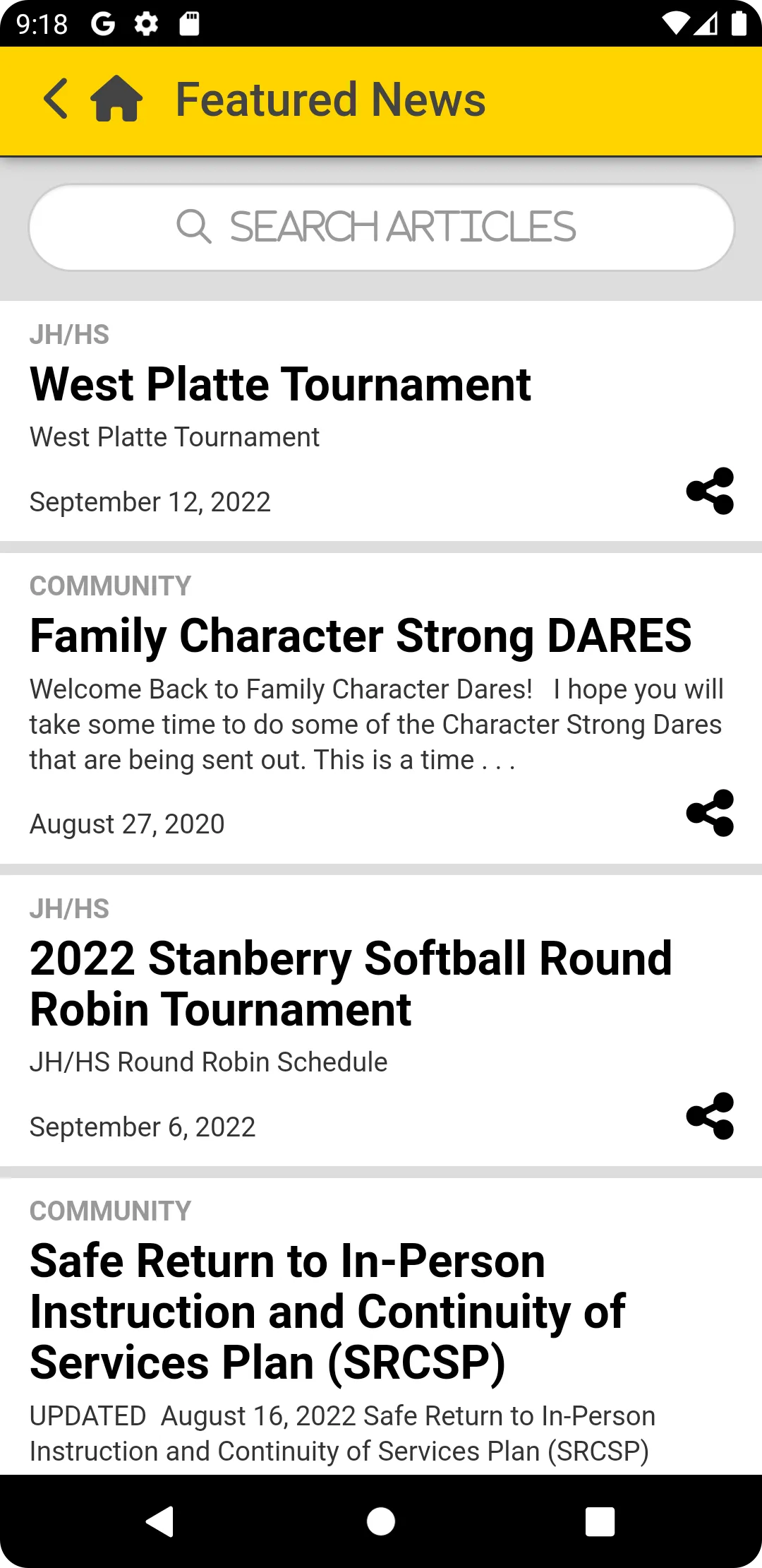 Stanberry R-II School District | Indus Appstore | Screenshot