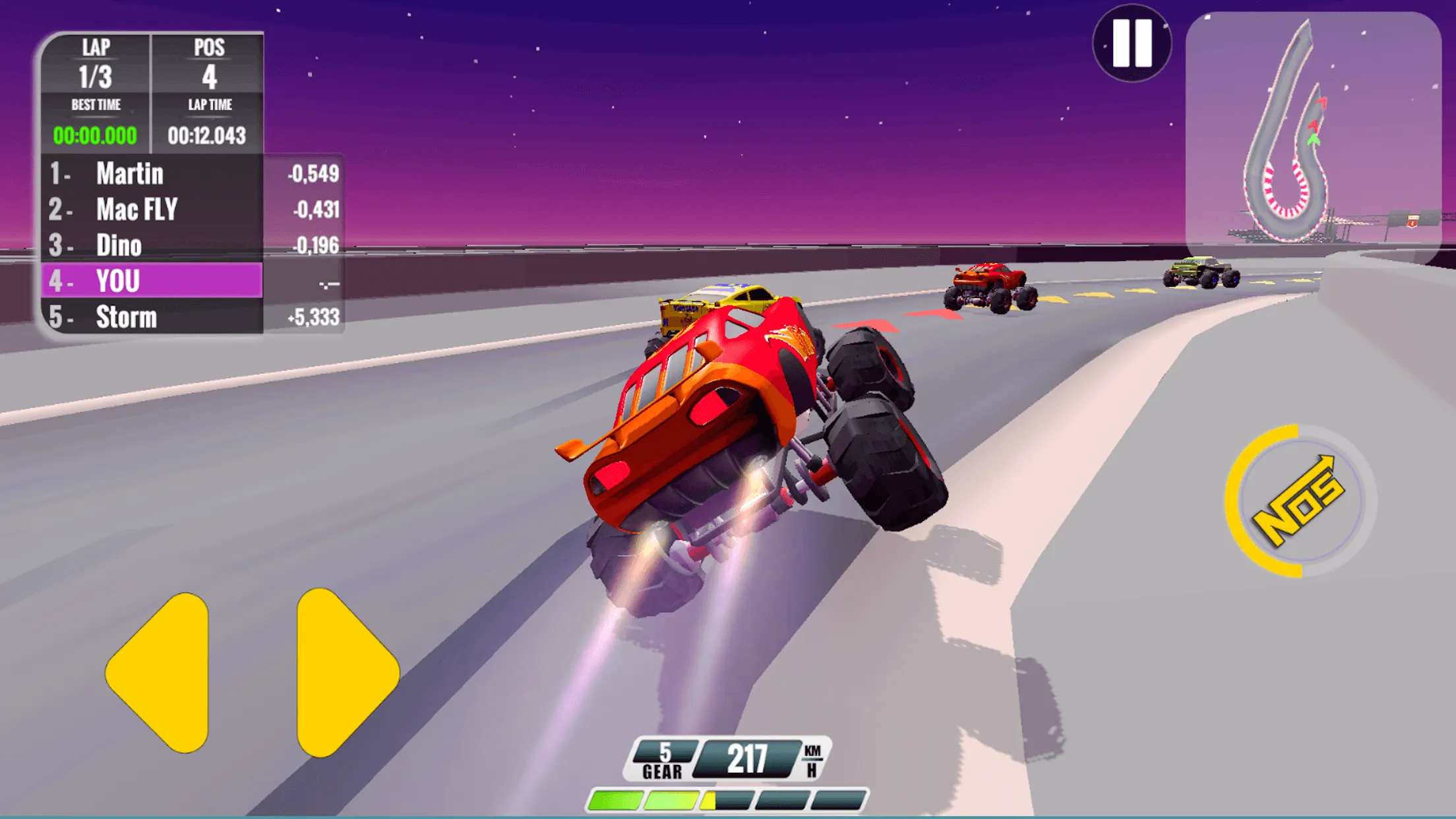 Monster Truck Racing For Kids | Indus Appstore | Screenshot