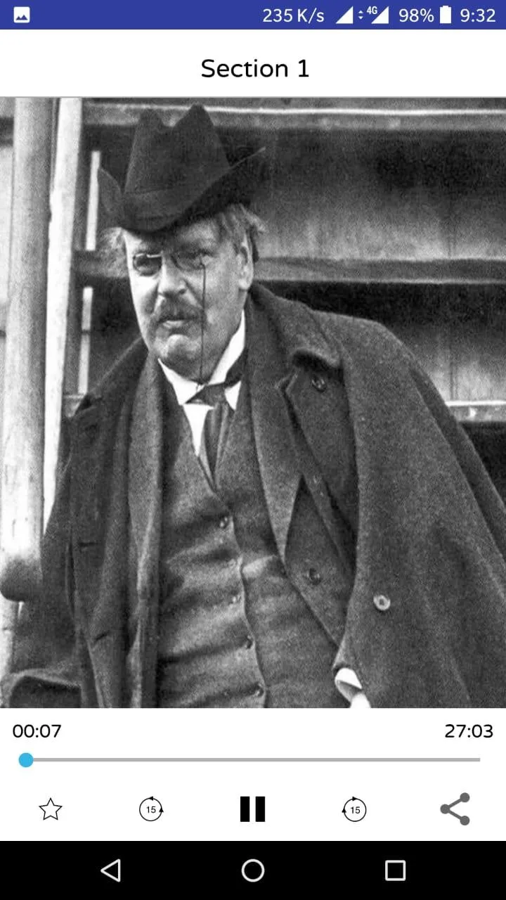 G.K. Chesterton Audiobooks | Indus Appstore | Screenshot