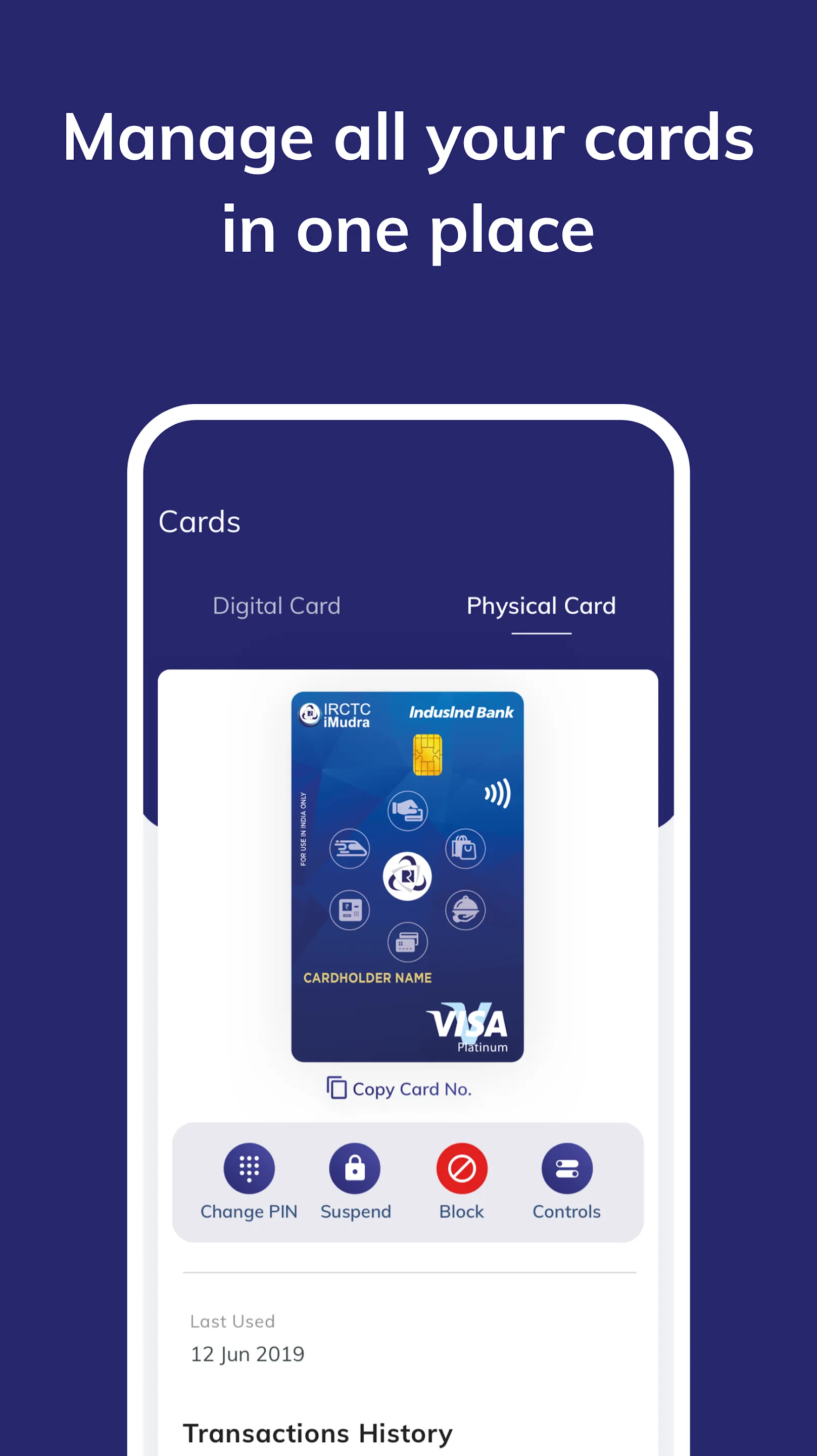 iMudra by IRCTC - Wallet, Card | Indus Appstore | Screenshot