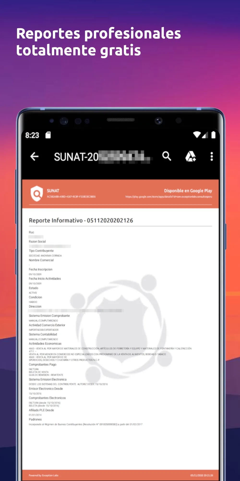 Consulta Perú: Busca DNI, RUC | Indus Appstore | Screenshot