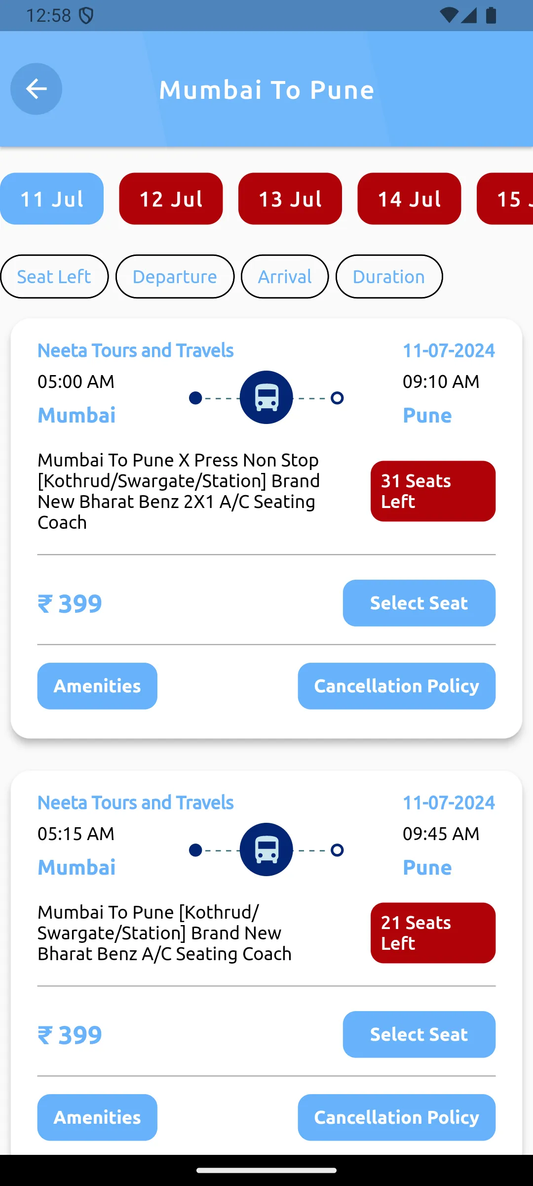 NeetaBus | Indus Appstore | Screenshot