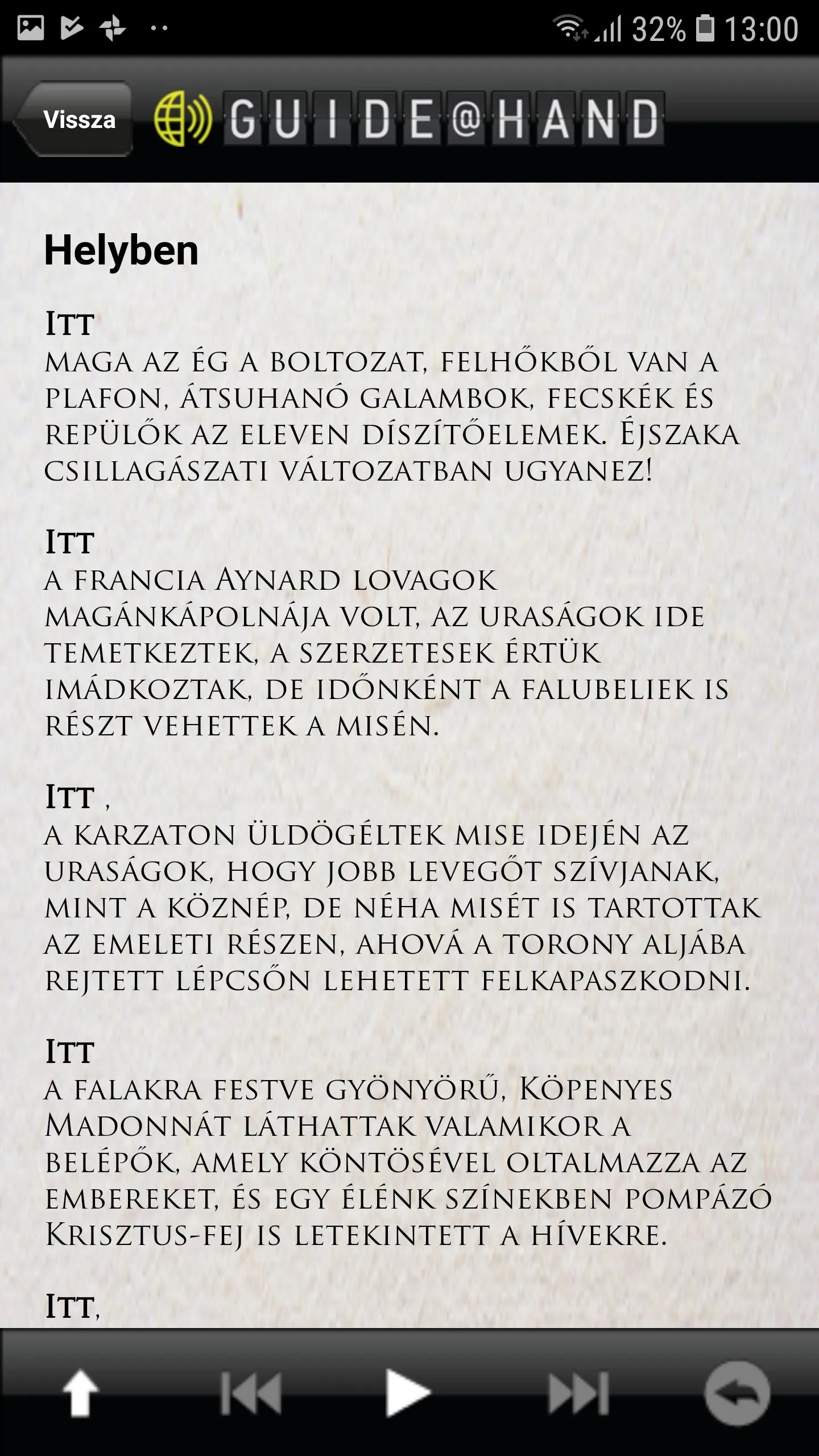 Zsámbéki-medence GUIDE@HAND | Indus Appstore | Screenshot