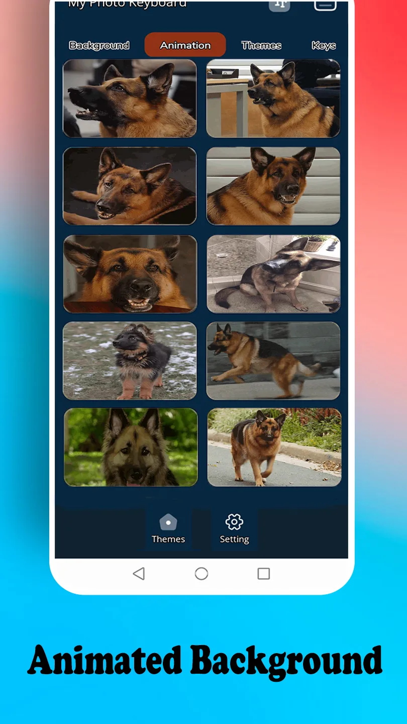 Shepherd Dog Keyboard | Indus Appstore | Screenshot