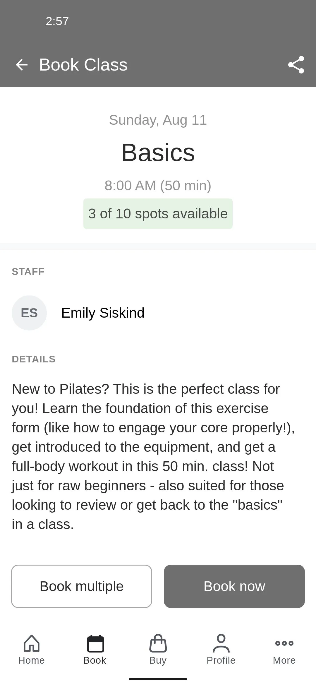 The Pilates Collective | Indus Appstore | Screenshot