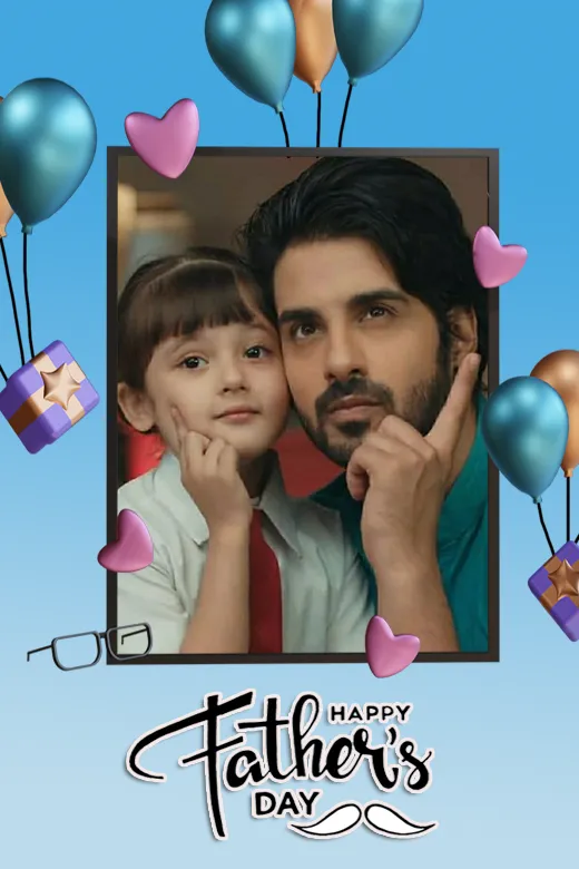 Father's day photo frame 2024 | Indus Appstore | Screenshot