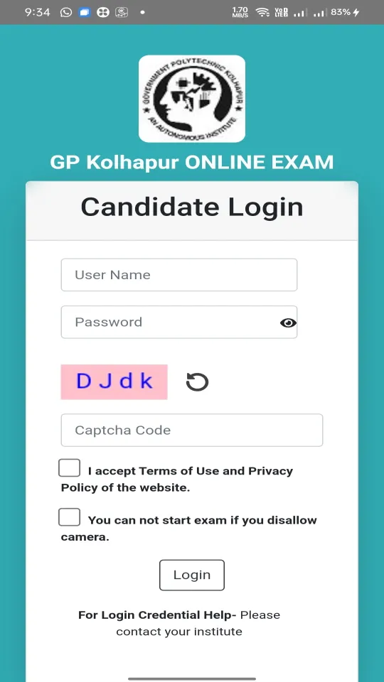 GP Kolhapur Exam | Indus Appstore | Screenshot