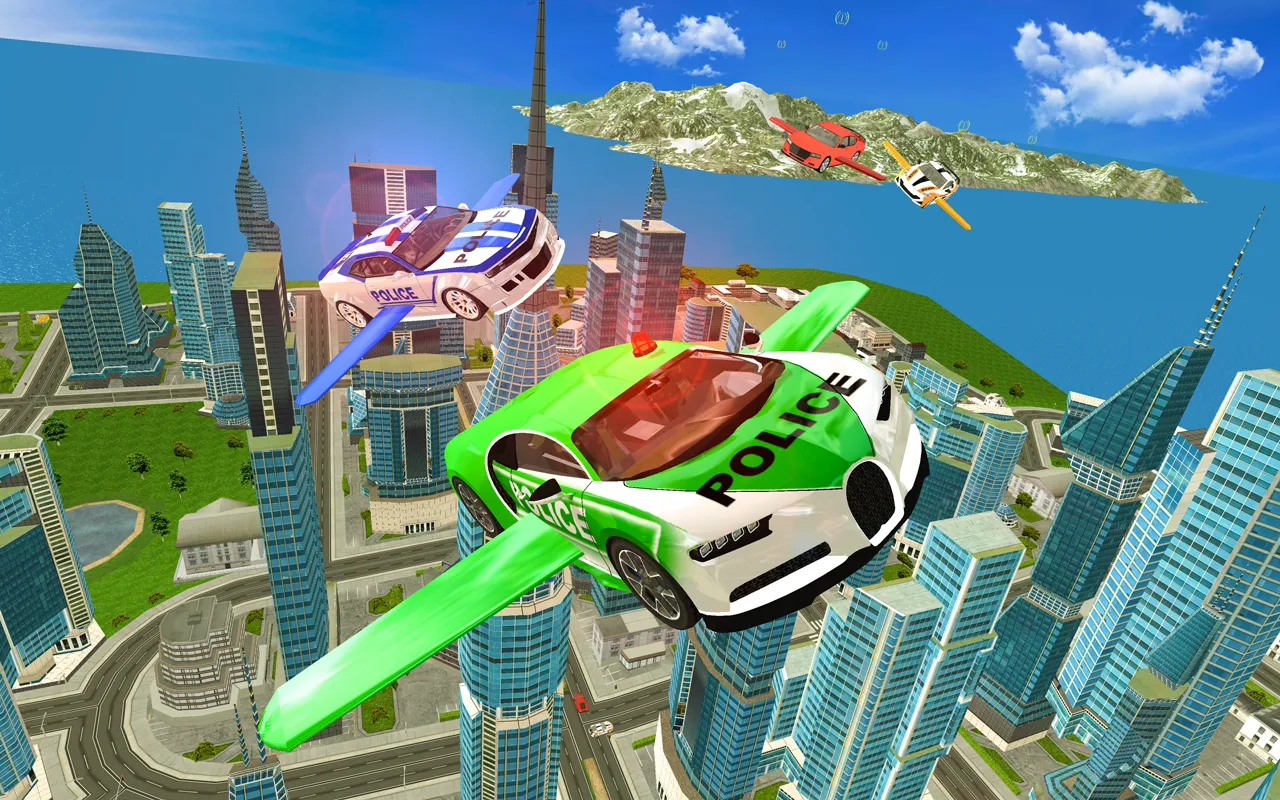 Drive Real Police Flying Car | Indus Appstore | Screenshot