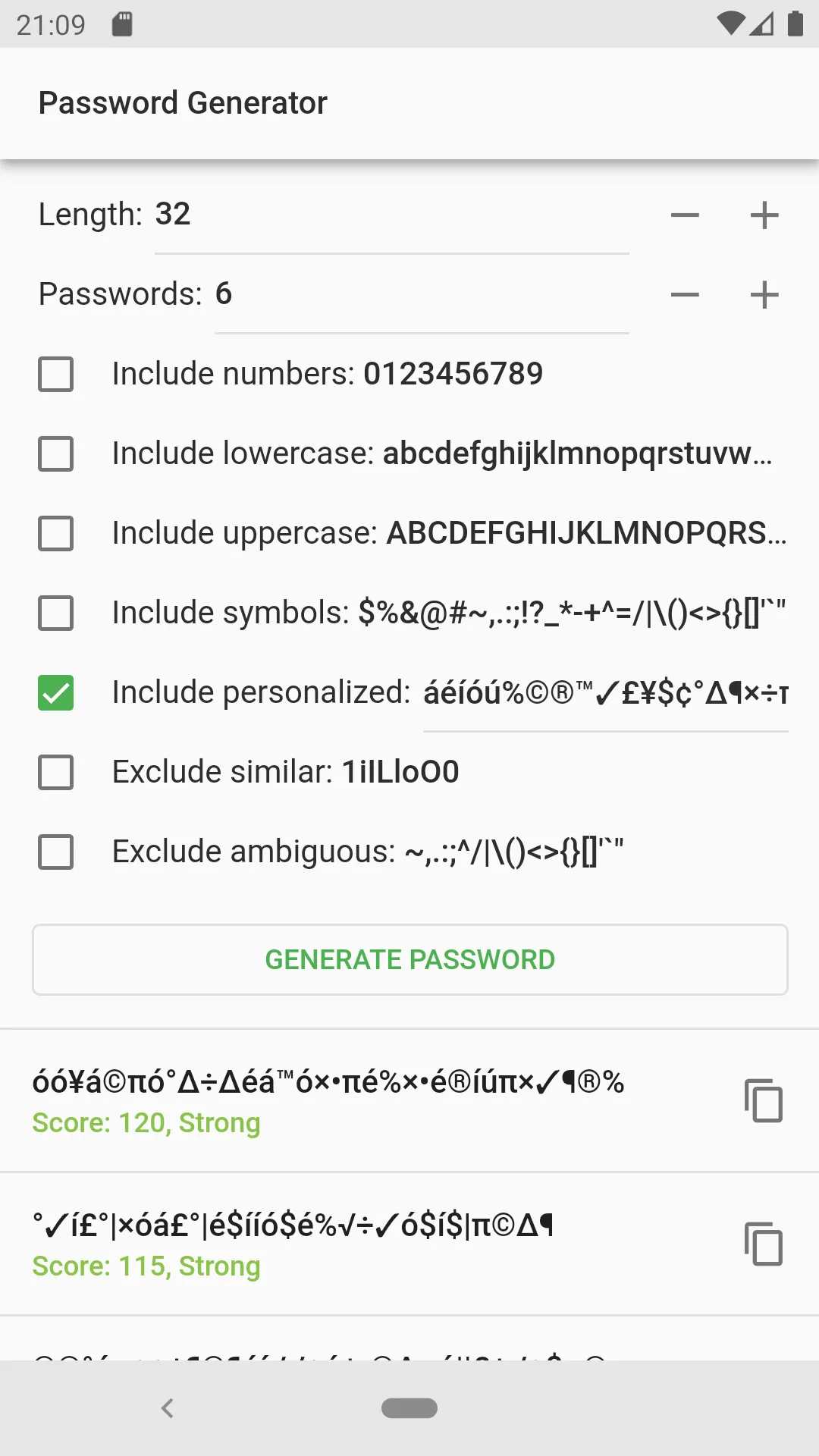 Password Generator | Indus Appstore | Screenshot