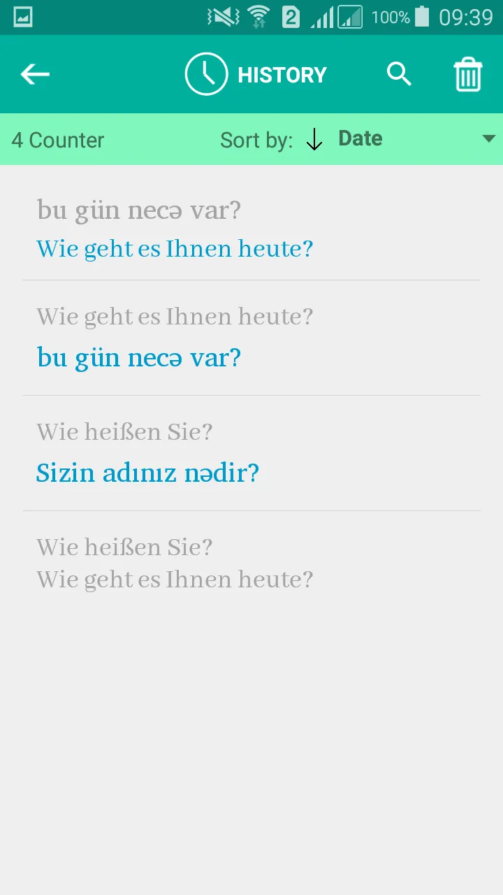 Azerbaijani German Translator | Indus Appstore | Screenshot