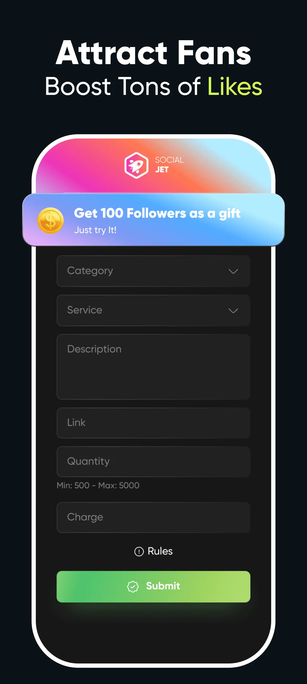 Social Jet - get real follower | Indus Appstore | Screenshot