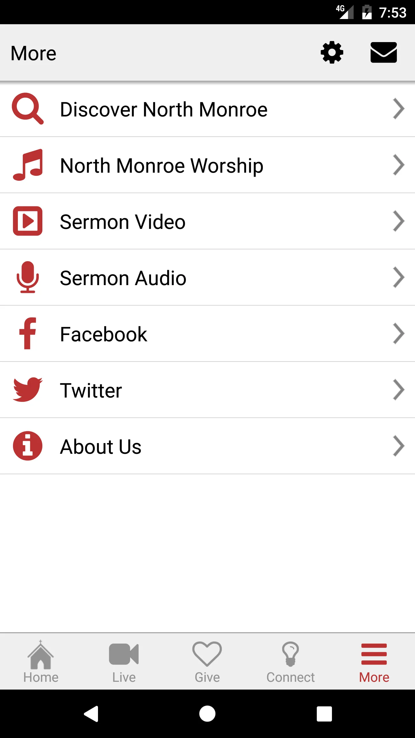 North Monroe Baptist Church | Indus Appstore | Screenshot