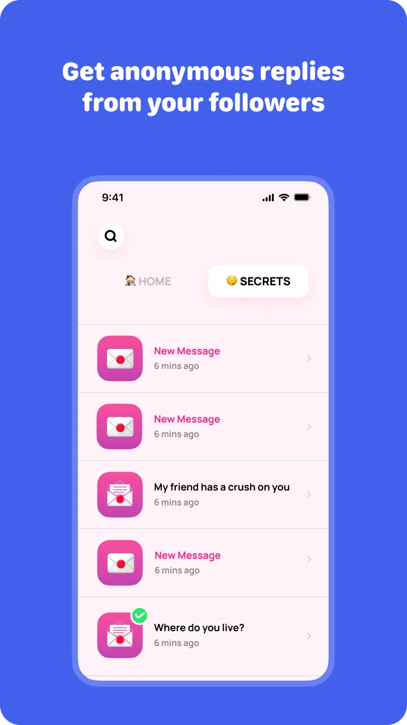 Buzzl - Send anonymous message | Indus Appstore | Screenshot