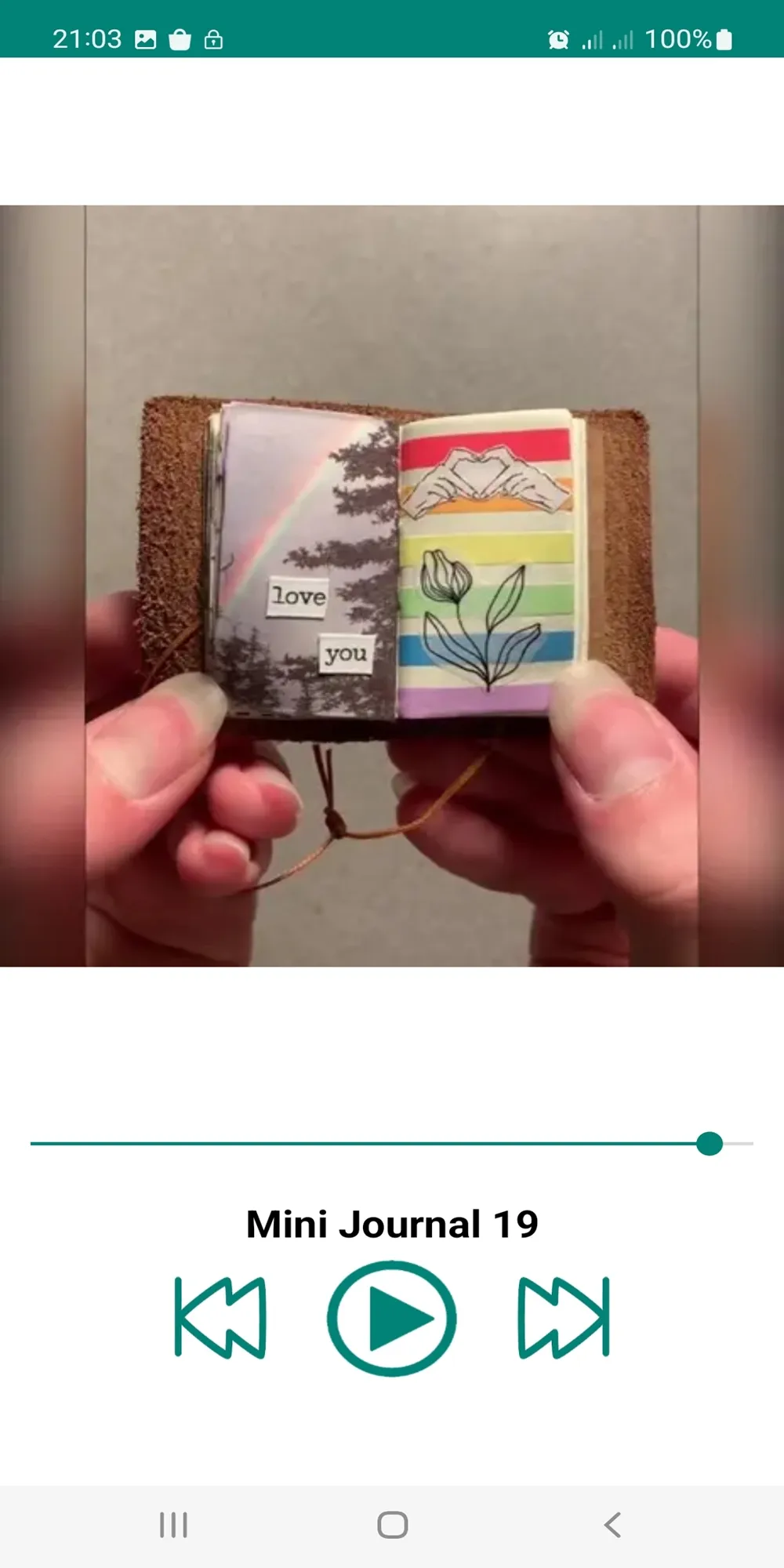 DIY Mini Journals Tutorial | Indus Appstore | Screenshot