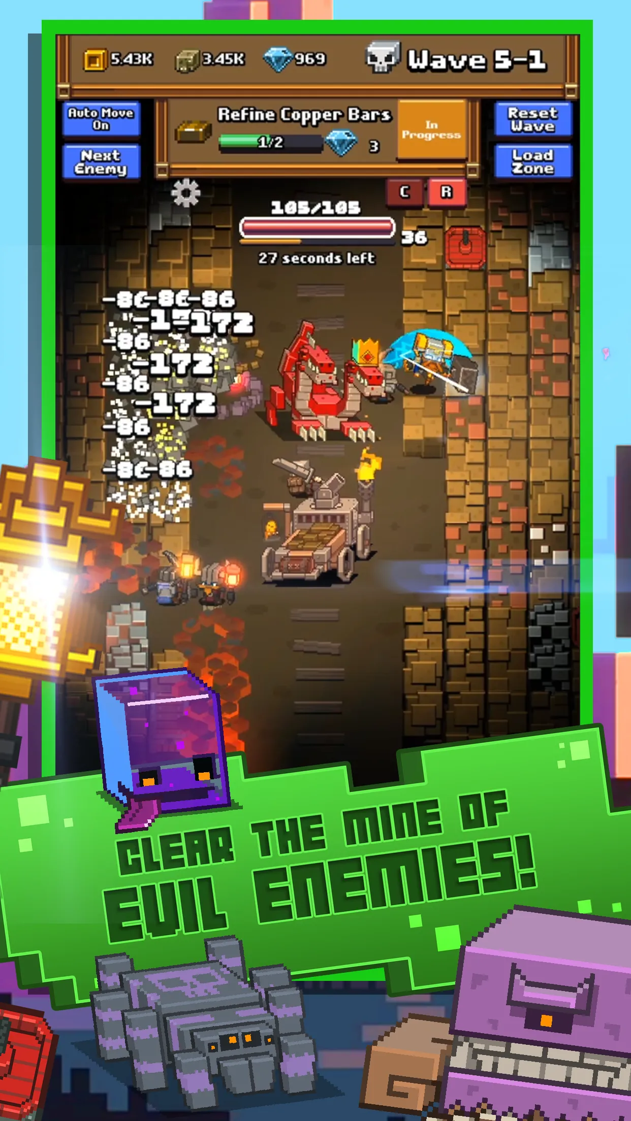 Idle Mine RPG | Indus Appstore | Screenshot