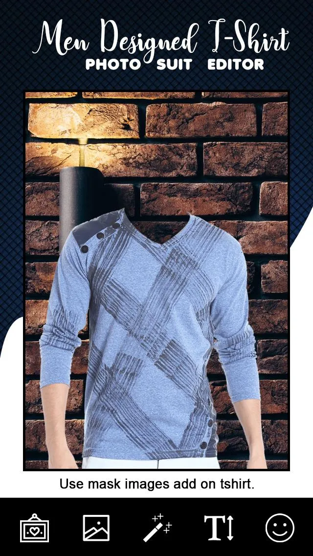 Man T Shirt Photo Suit | Indus Appstore | Screenshot