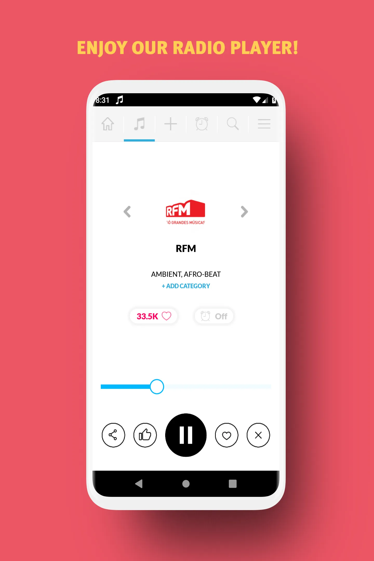 Radio Portugal FM | Indus Appstore | Screenshot