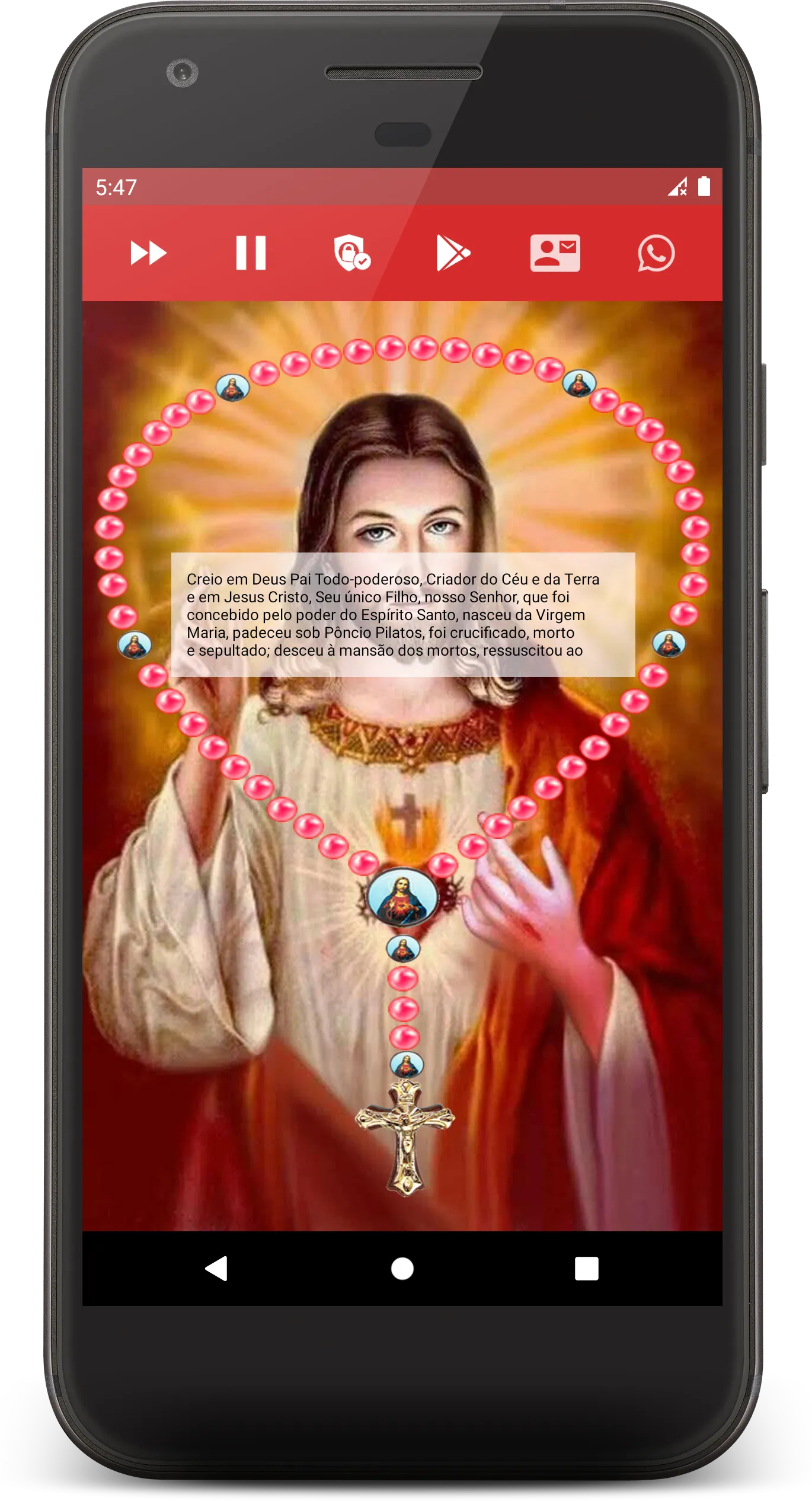 Terço Sagrado Coração de Jesus | Indus Appstore | Screenshot