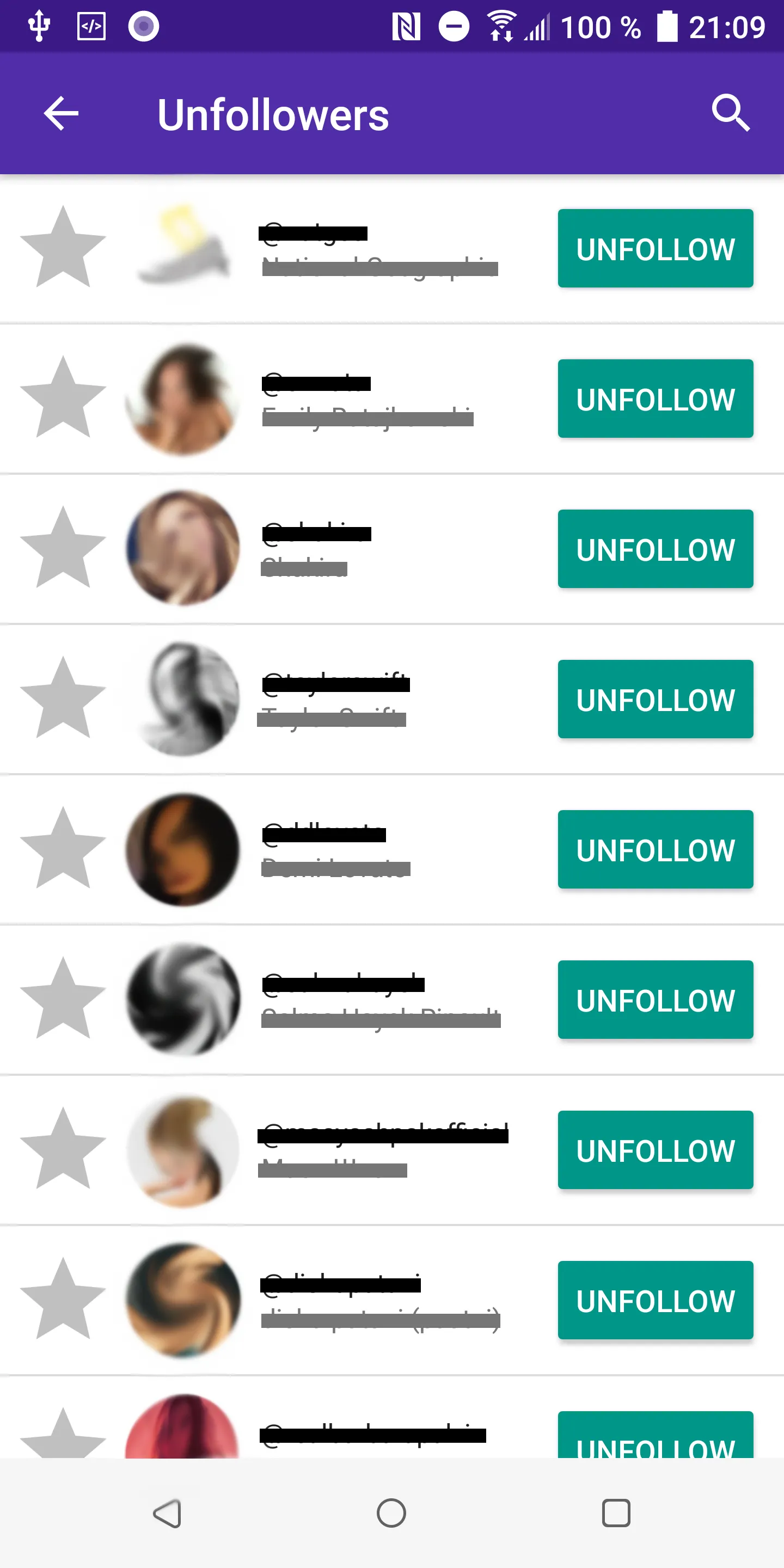 Unfollowers & Ghost Followers | Indus Appstore | Screenshot