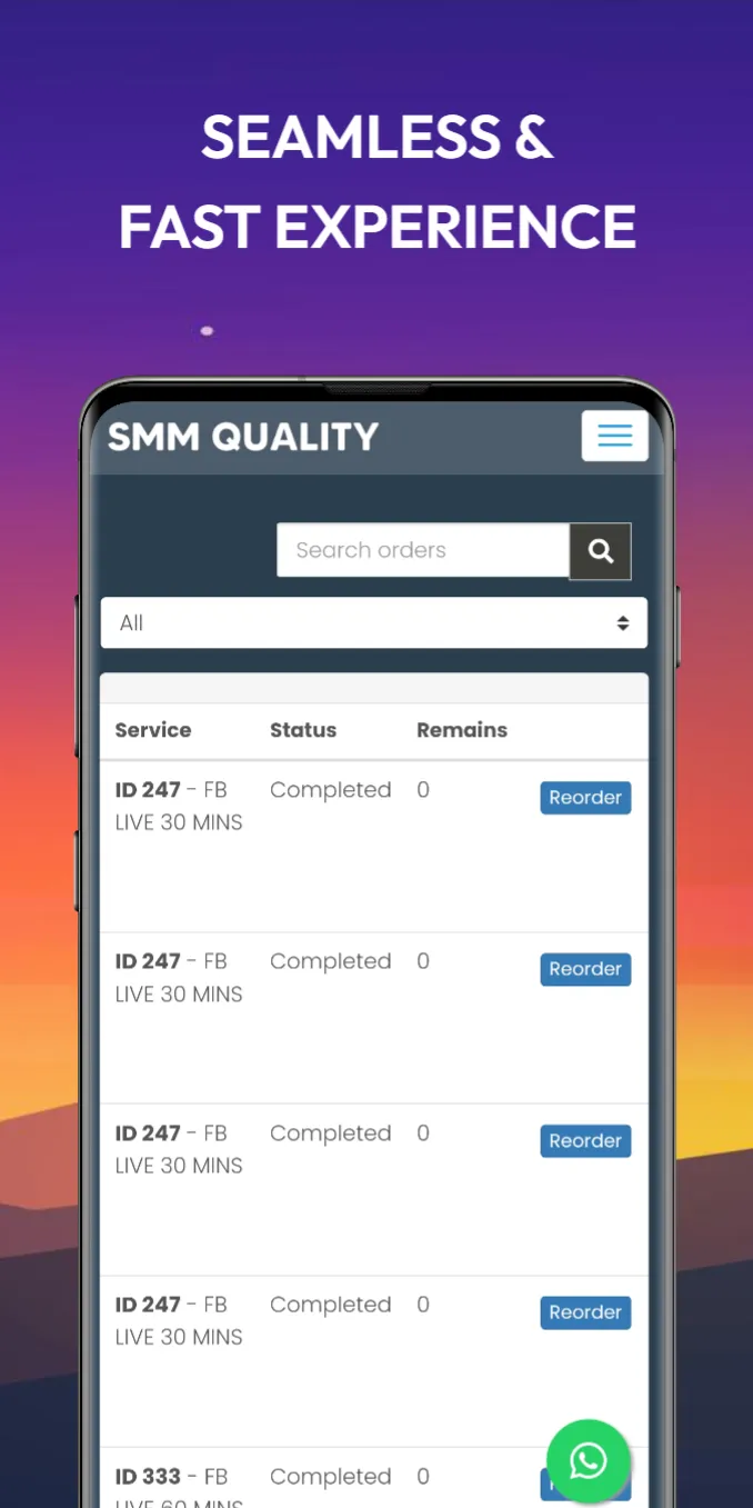 SMM Quality - Provider Panel | Indus Appstore | Screenshot