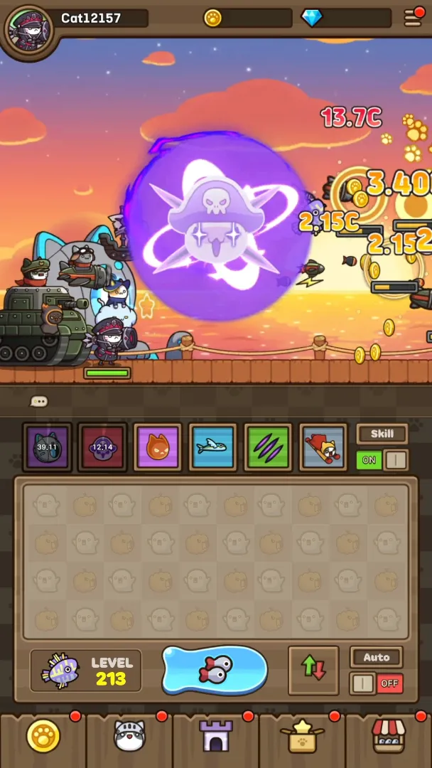 Cat Hero : Idle RPG | Indus Appstore | Screenshot