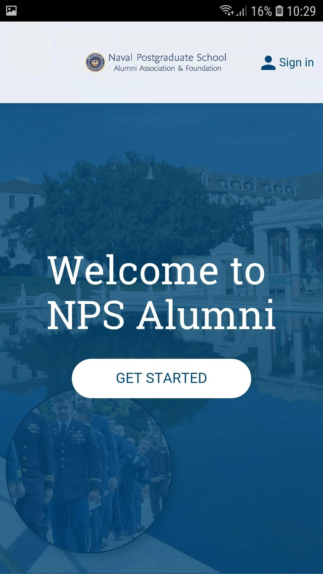 NPS Alumni | Indus Appstore | Screenshot