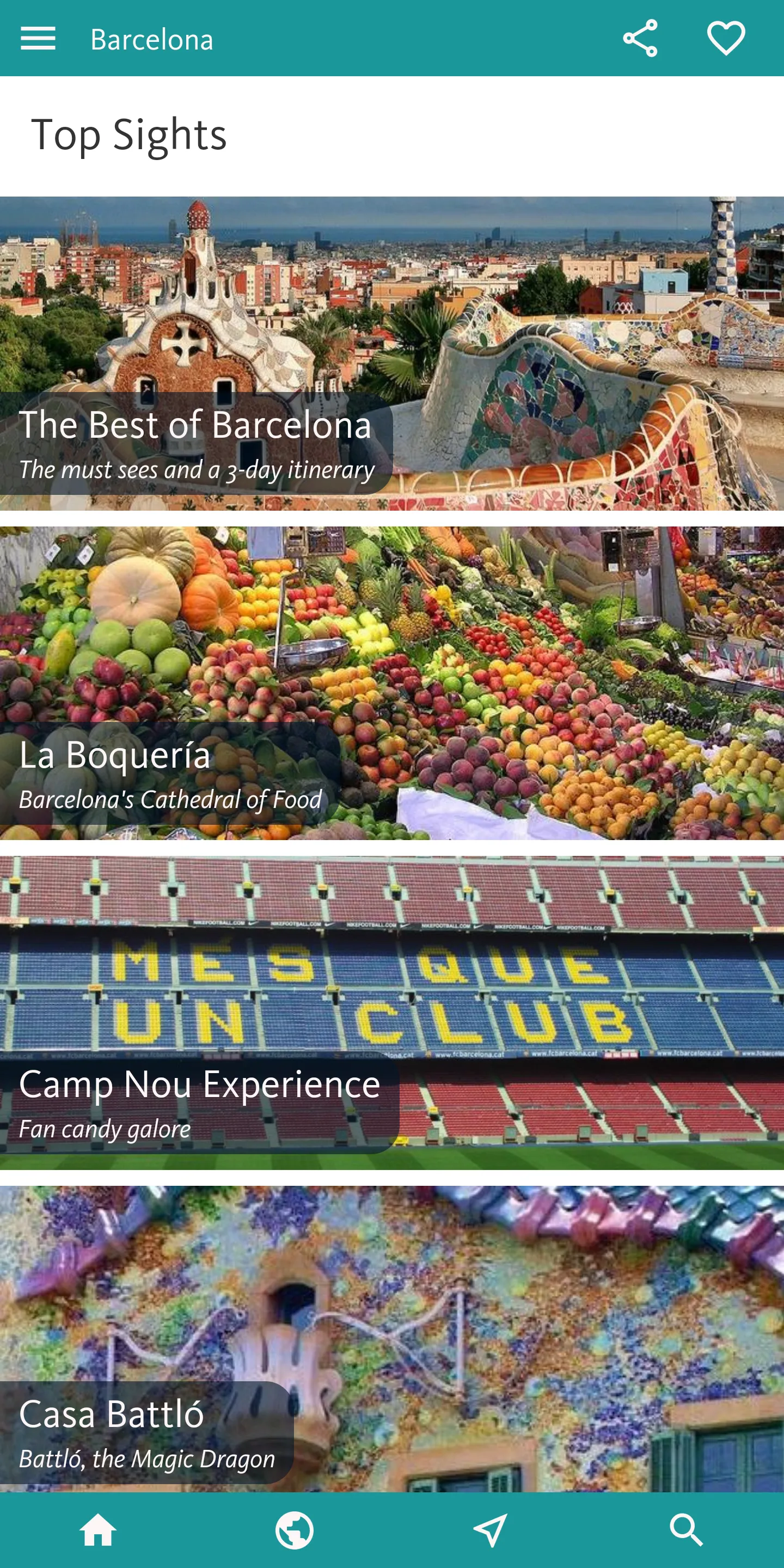 Barcelona Art & Culture Guide | Indus Appstore | Screenshot