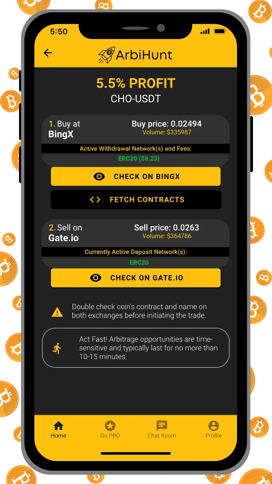 ArbiHunt - Crypto Arbitrage | Indus Appstore | Screenshot