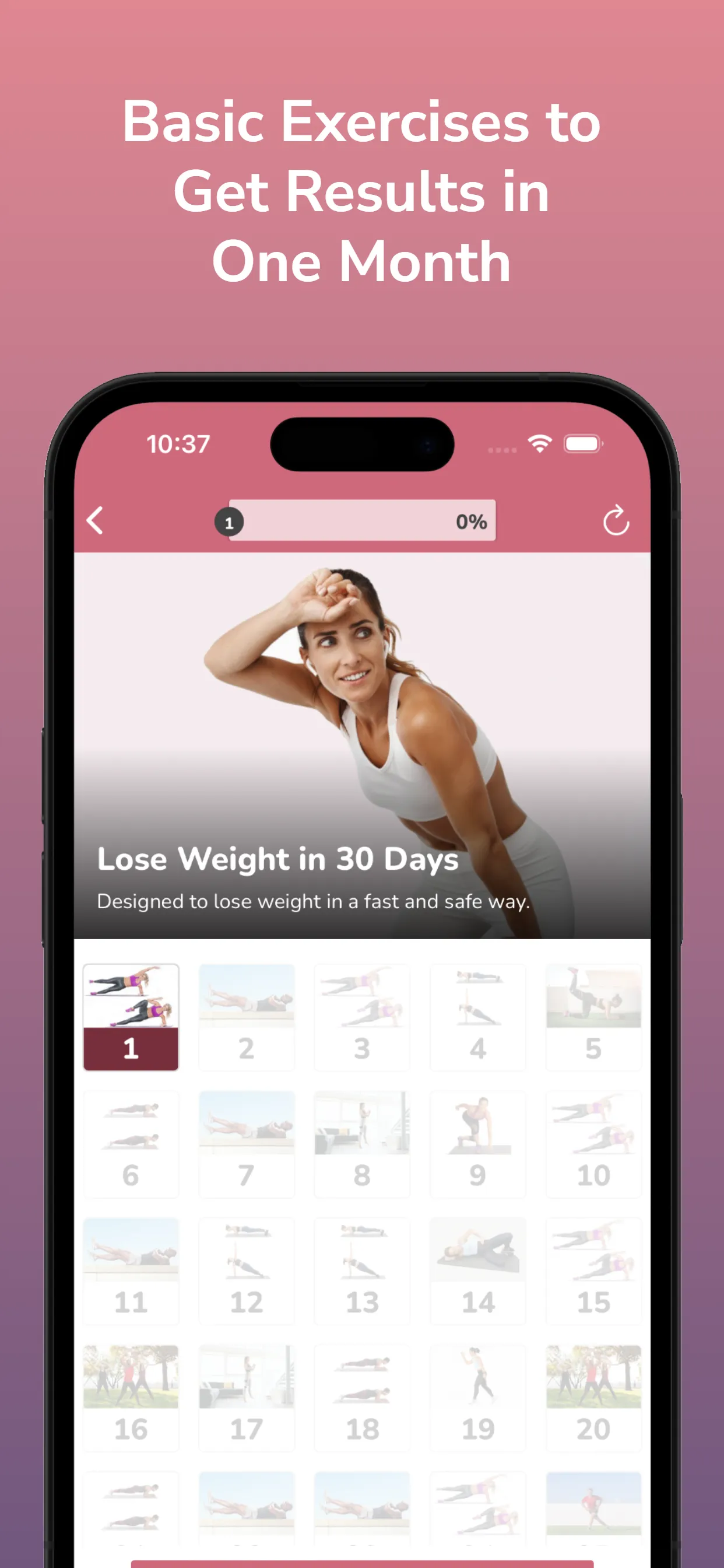 Abs, Butt & Thighs Workout | Indus Appstore | Screenshot