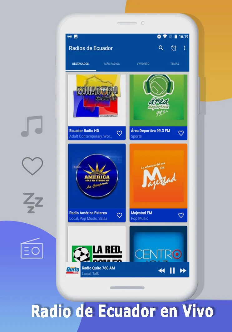 Radios de Ecuador | Indus Appstore | Screenshot