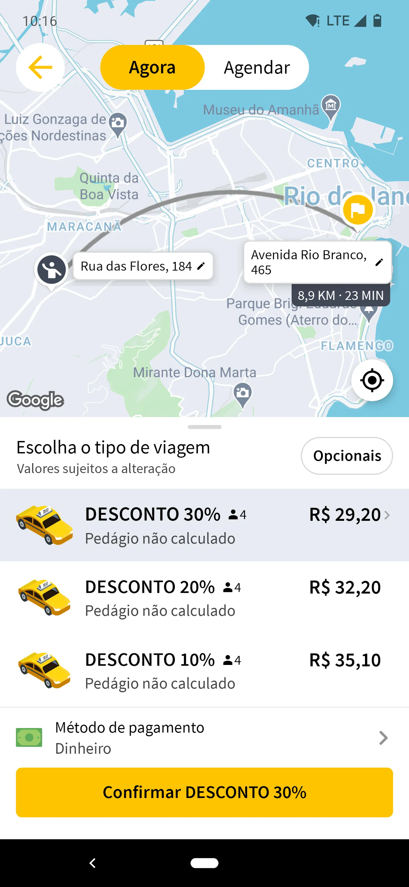 TAXI AMARELINHO RIO PASSAG | Indus Appstore | Screenshot