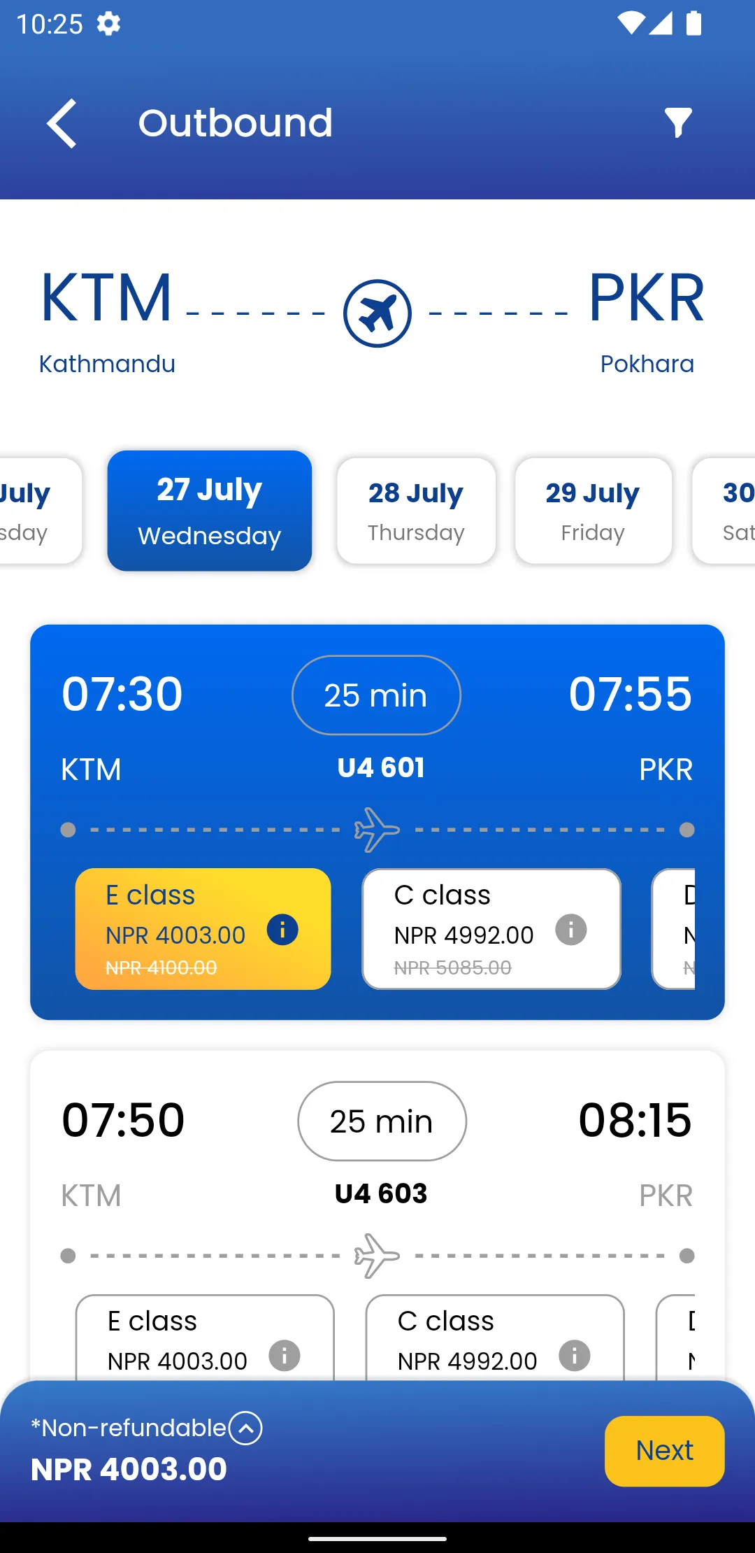 Buddha Air | Indus Appstore | Screenshot