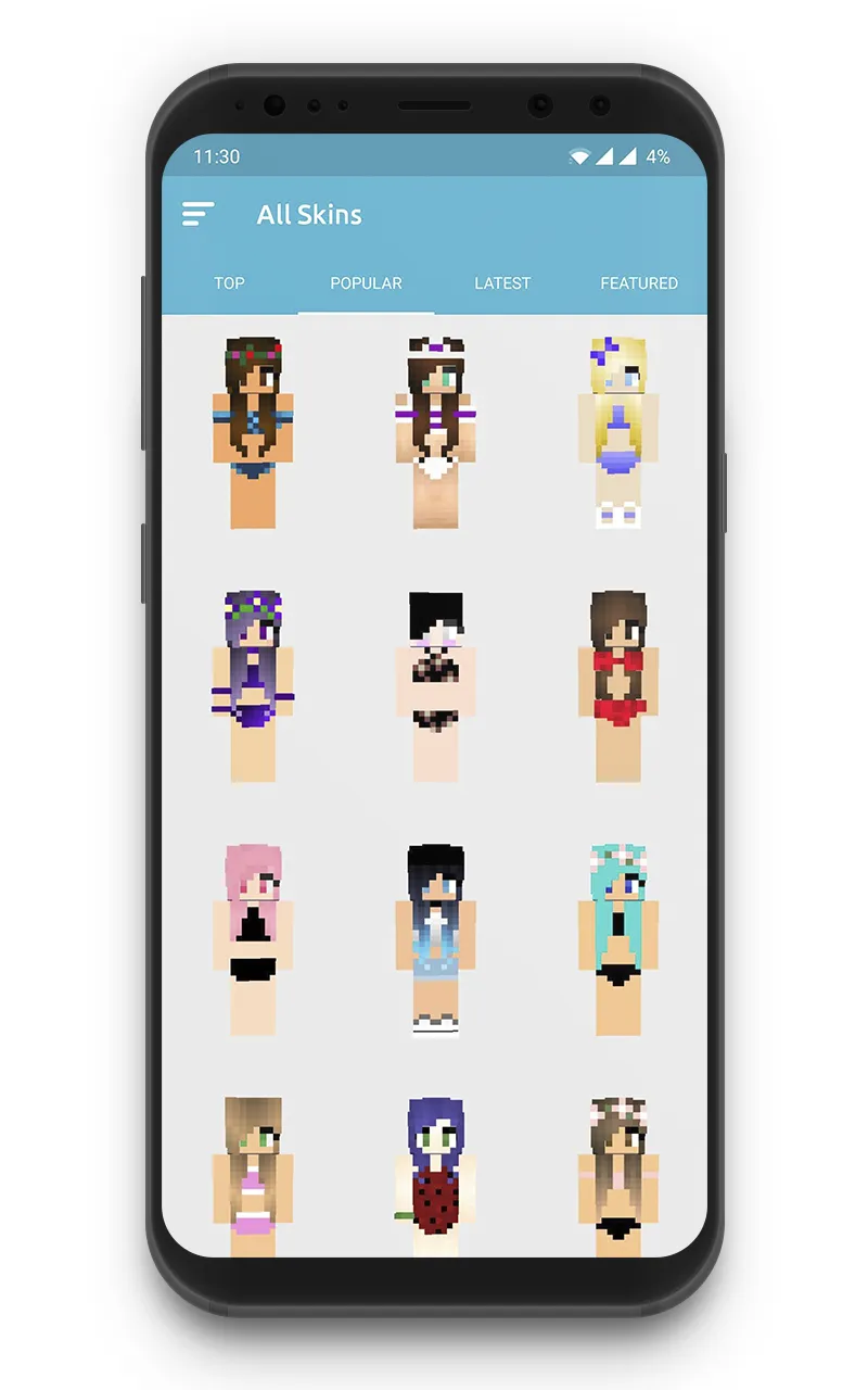 Cute Bikini Skins | Indus Appstore | Screenshot