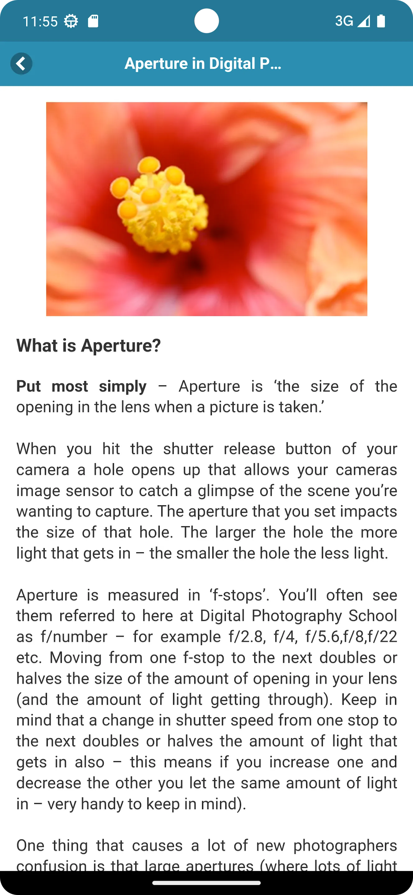 Photography for Beginners | Indus Appstore | Screenshot