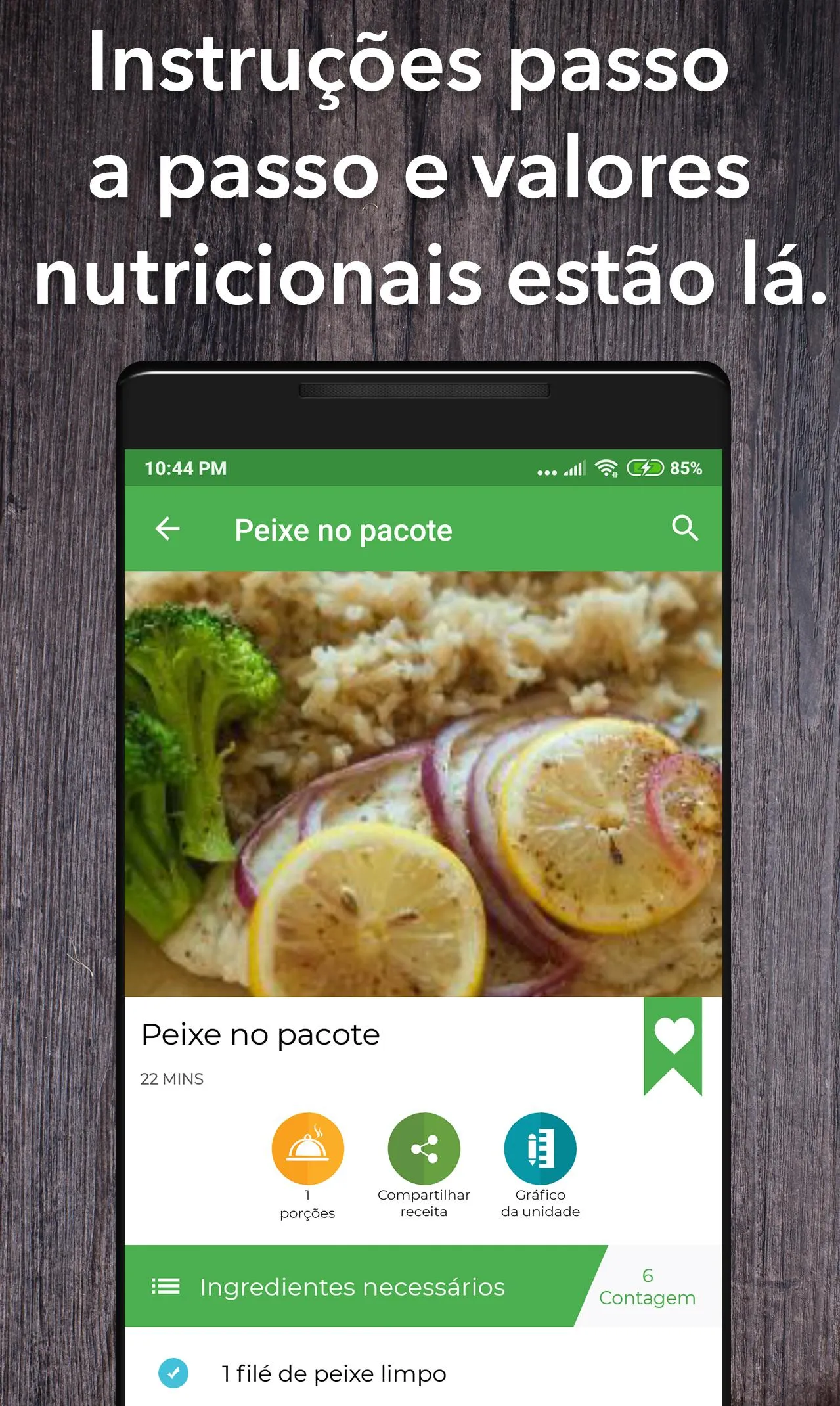 All recipes in Português | Indus Appstore | Screenshot