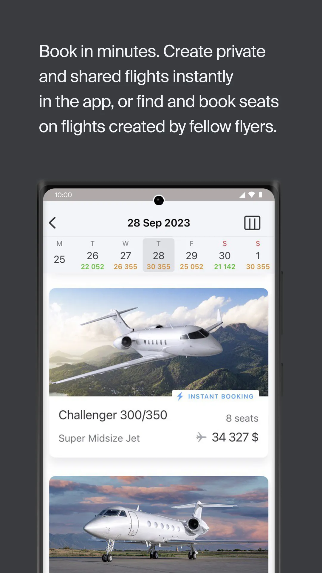 XO - Book a private jet | Indus Appstore | Screenshot