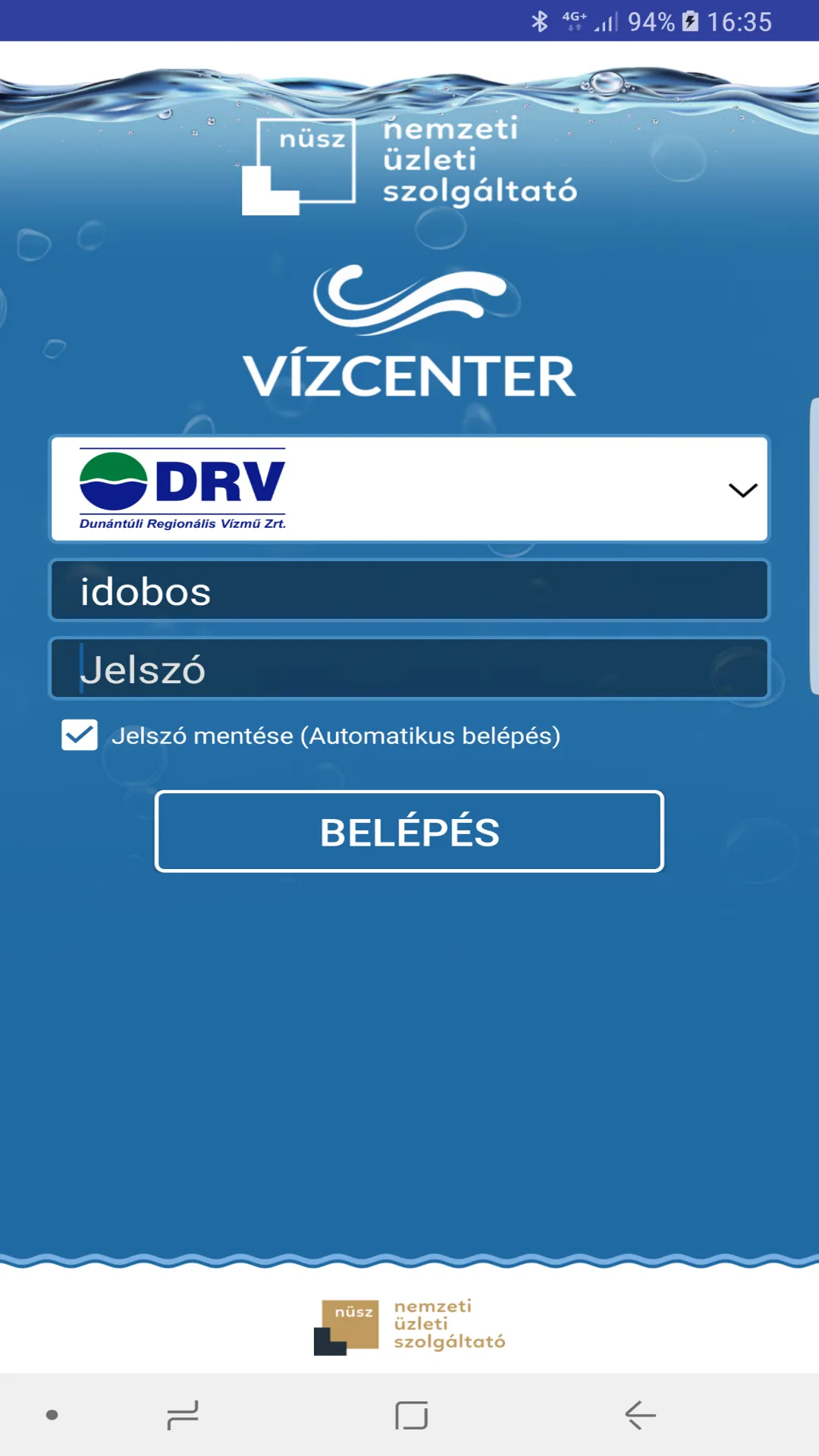 Vízcenter | Indus Appstore | Screenshot