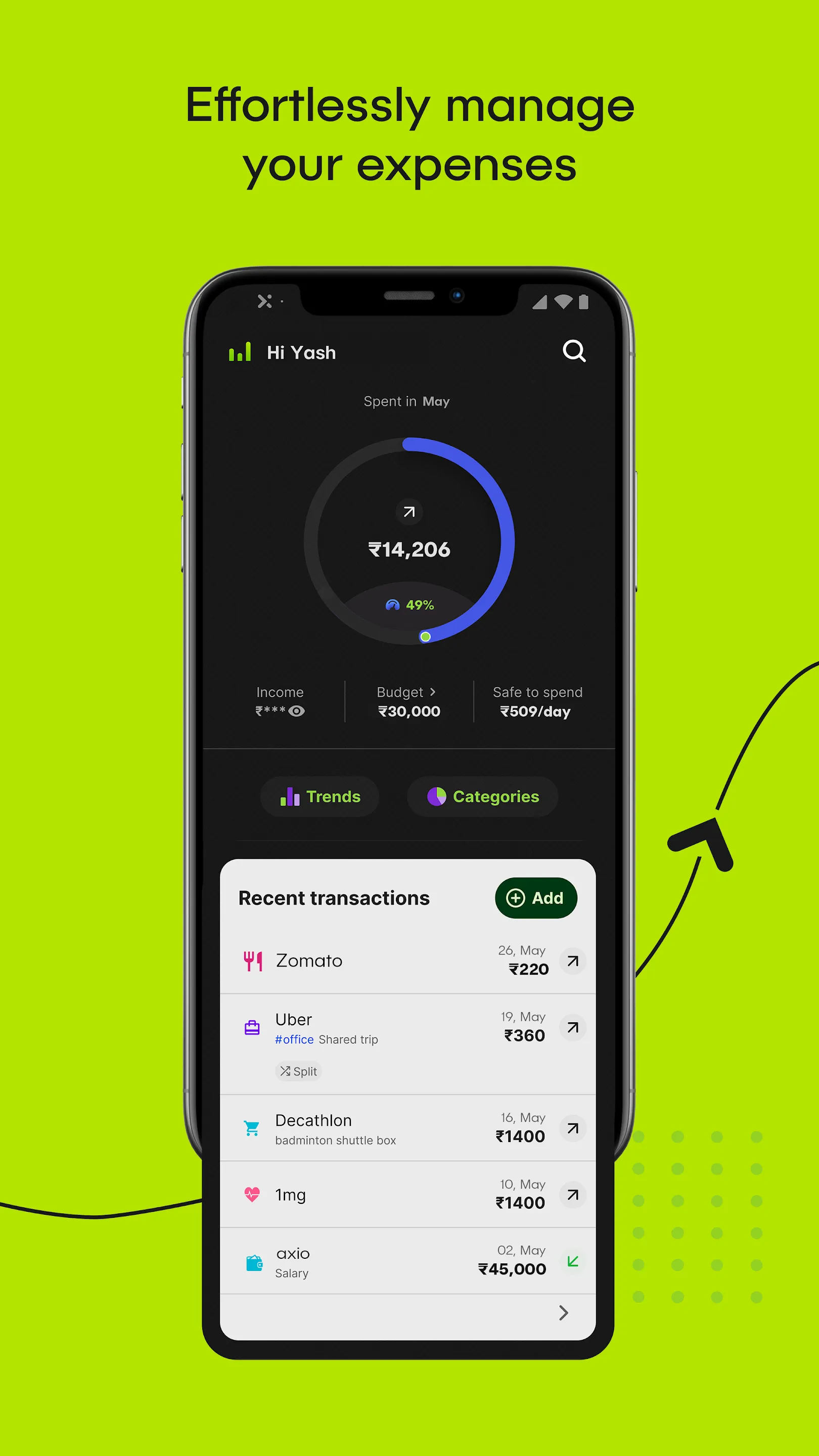 axio: Expense Tracker & Budget | Indus Appstore | Screenshot