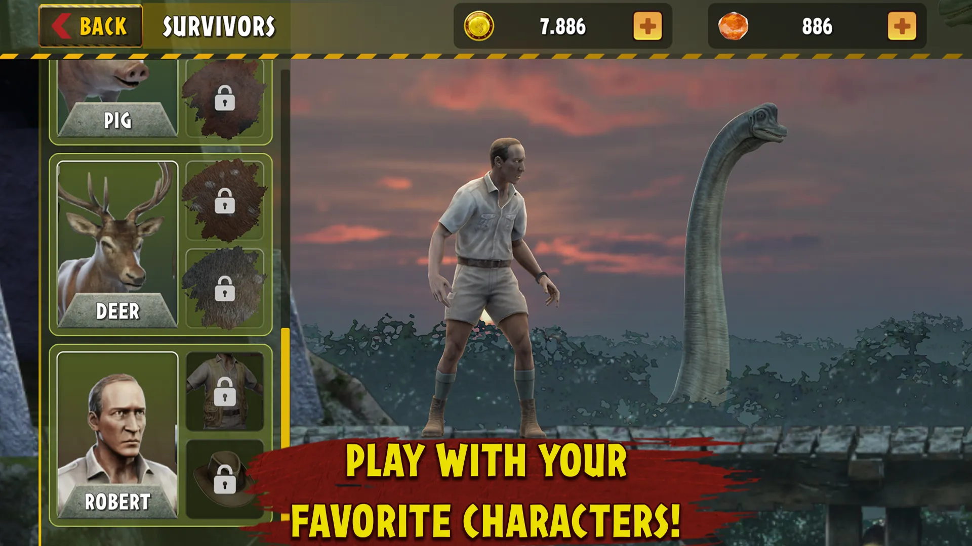 Jurassic Survivor | Indus Appstore | Screenshot