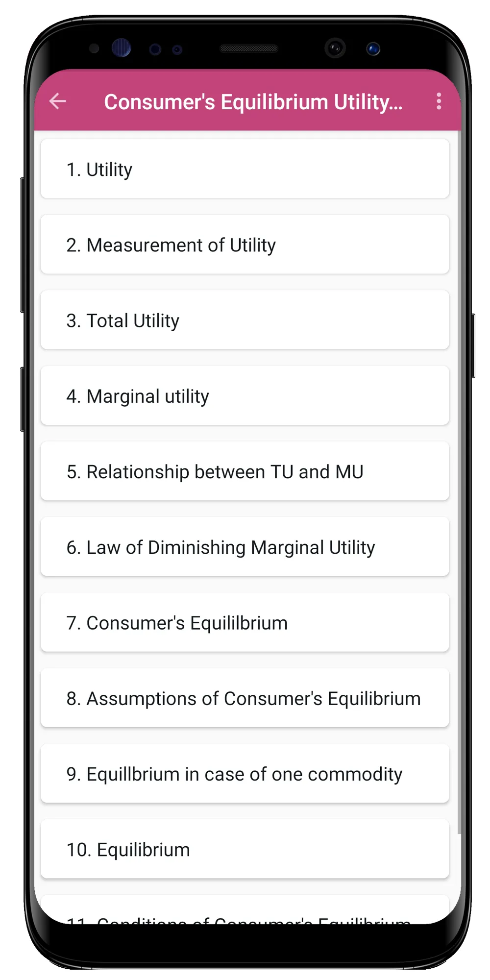 Micro Economics | Indus Appstore | Screenshot