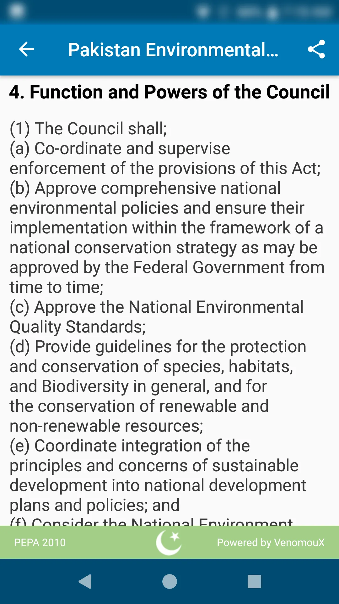 Environmental Protection Act | Indus Appstore | Screenshot