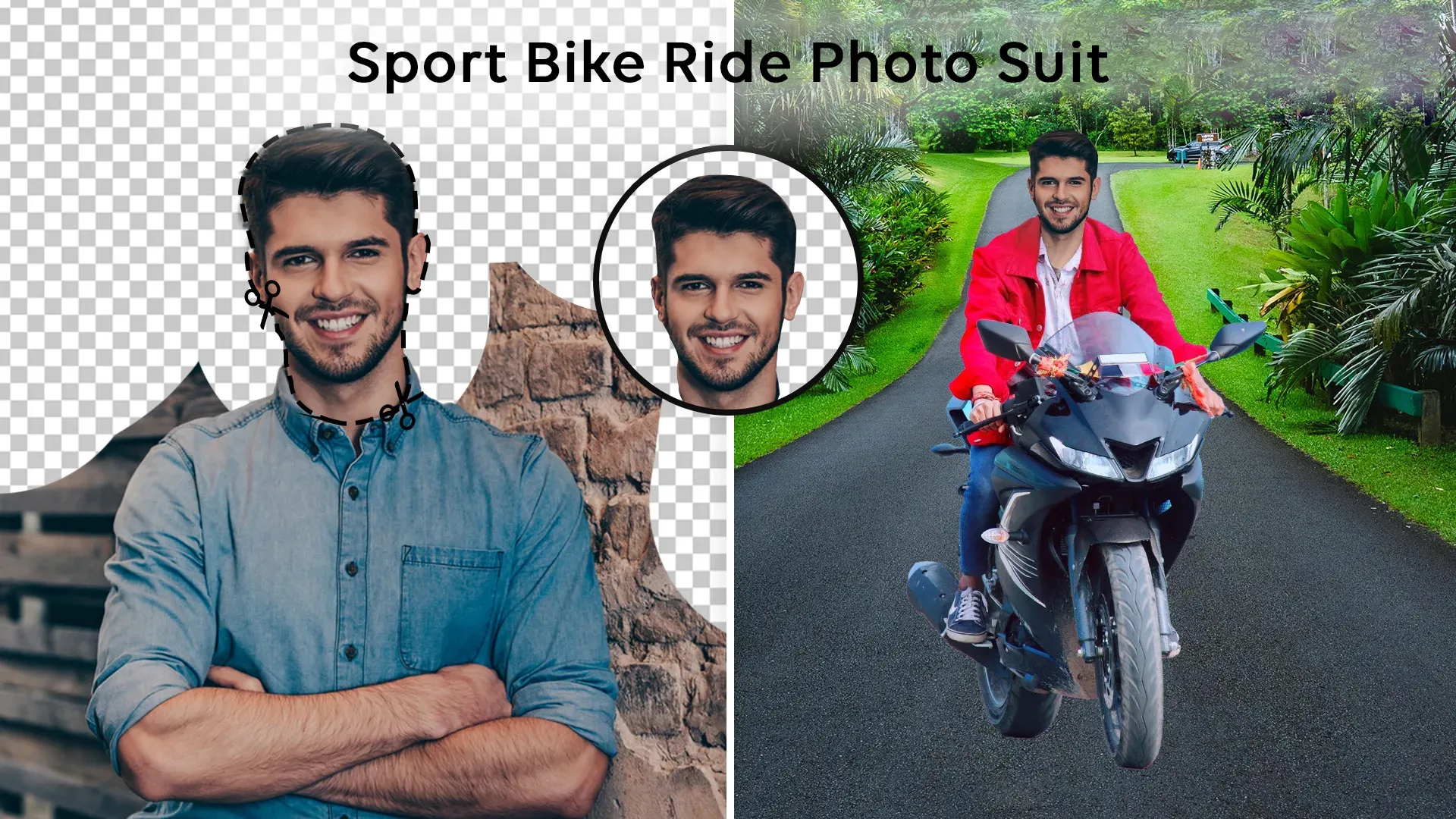 Man Bike Rider Photo Editor | Indus Appstore | Screenshot